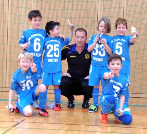 U8 gewinnt Hallenturnier in Puchheim