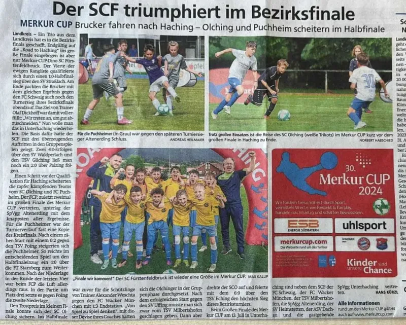 Bezirksfinale Merkur Cup in Hausham 2024