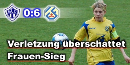 1. Frauen Verletzung überschattet Frauen-Sieg