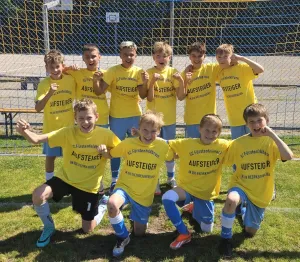 D-Jugend - Feiert Vizemeisterschaft und Aufstieg in die Bezirksoberliga